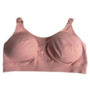 Bravado Women's Beacoup Seamless Floral Nursing Bra in Roseclay